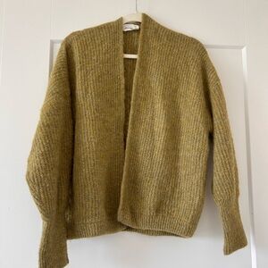 American Vintage Boxy Green Cardigan